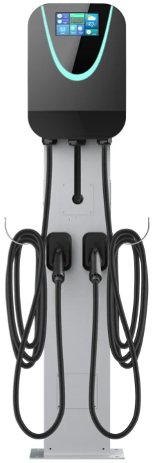 EVS QC-910 dual-plug Level 2 charging pedestal