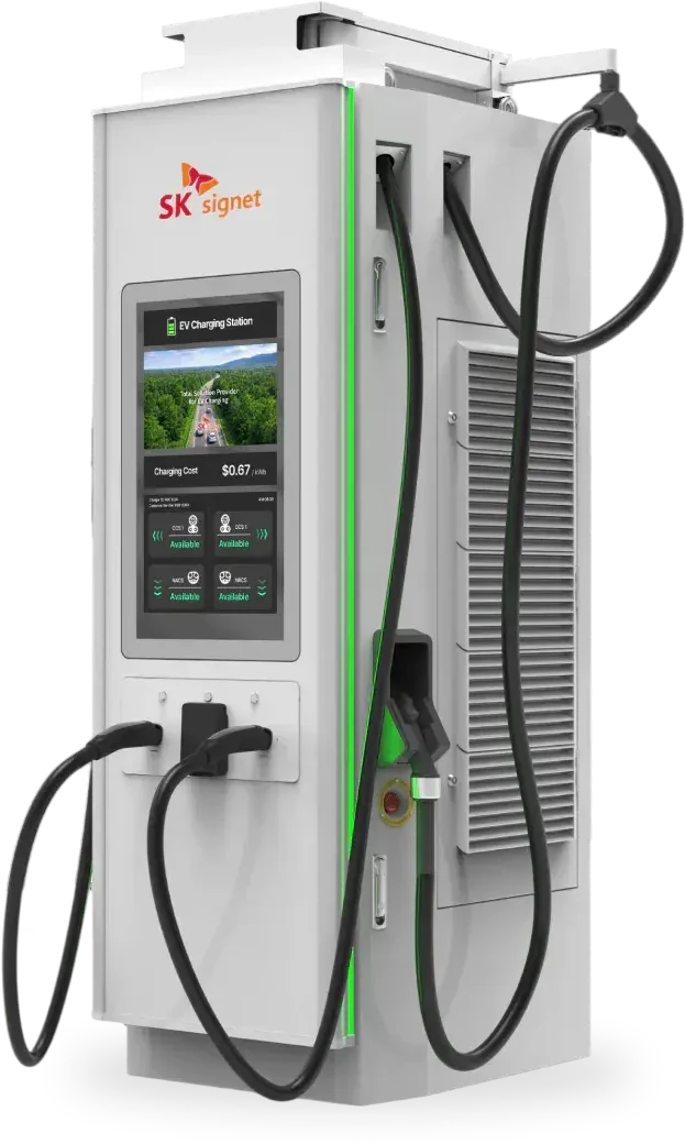 SK Signet SK-400 dual-cable DC fast charger